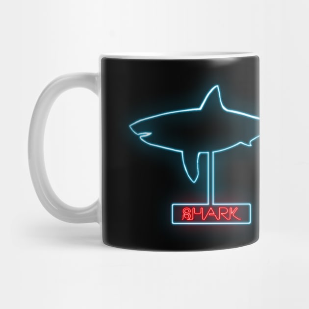 Neon Shark by Fin Bay Designs 